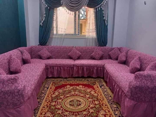 كسوة كنب وركنة جكار خامة تقيلة