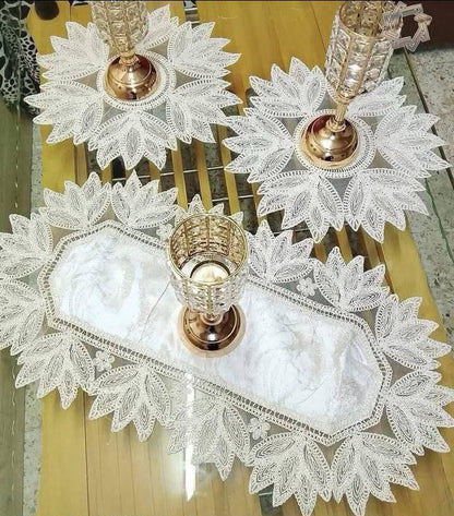 مفرش لوتس ريشة