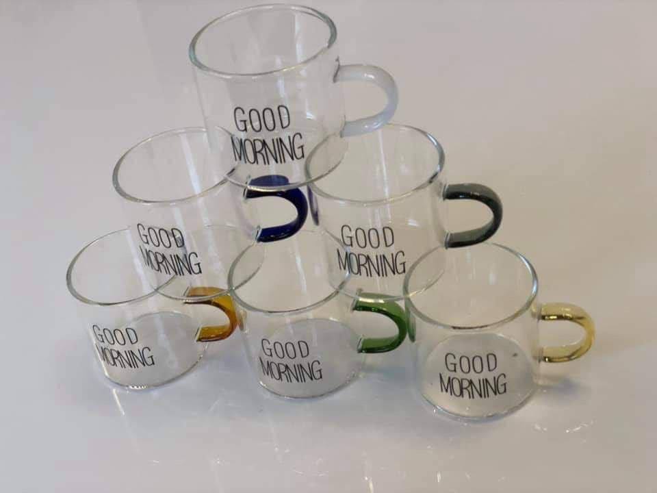 ( مج قهوة( 6 قطع  Good Morning