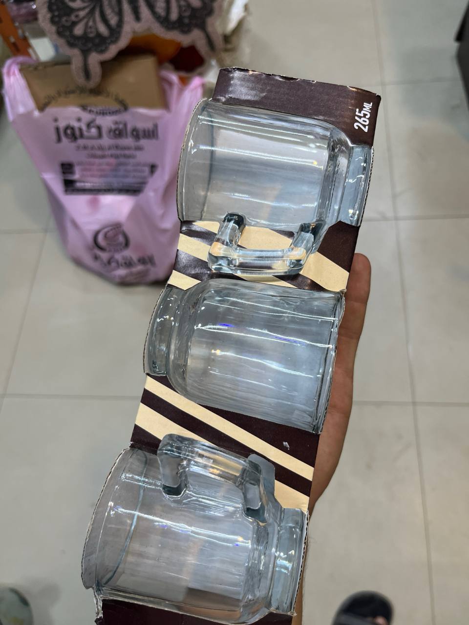 (طقم كوبيات روما ( 3 كوب
