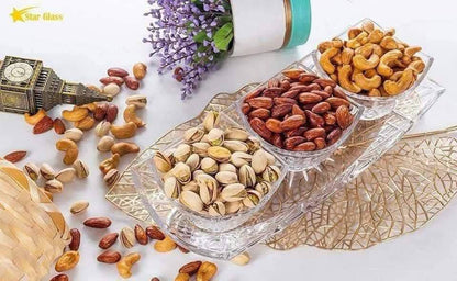 ( طقم تسالي برلين الطقم  4 قطع ( صنية تقديم + 3 بولة
